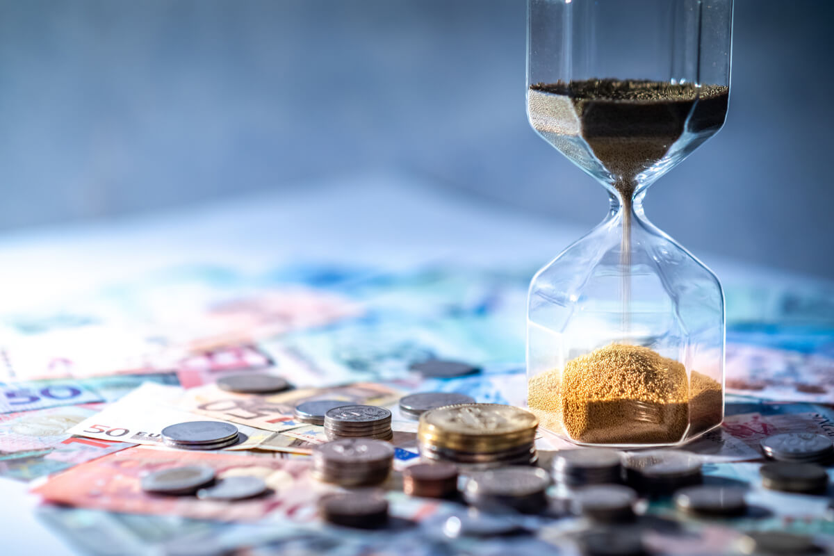 砂時計とお金